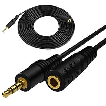 Angoily ヘッドフォン延長コード オーディオ ケーブル Angoily ヘッドフォン延長コード オーディオ ケーブル