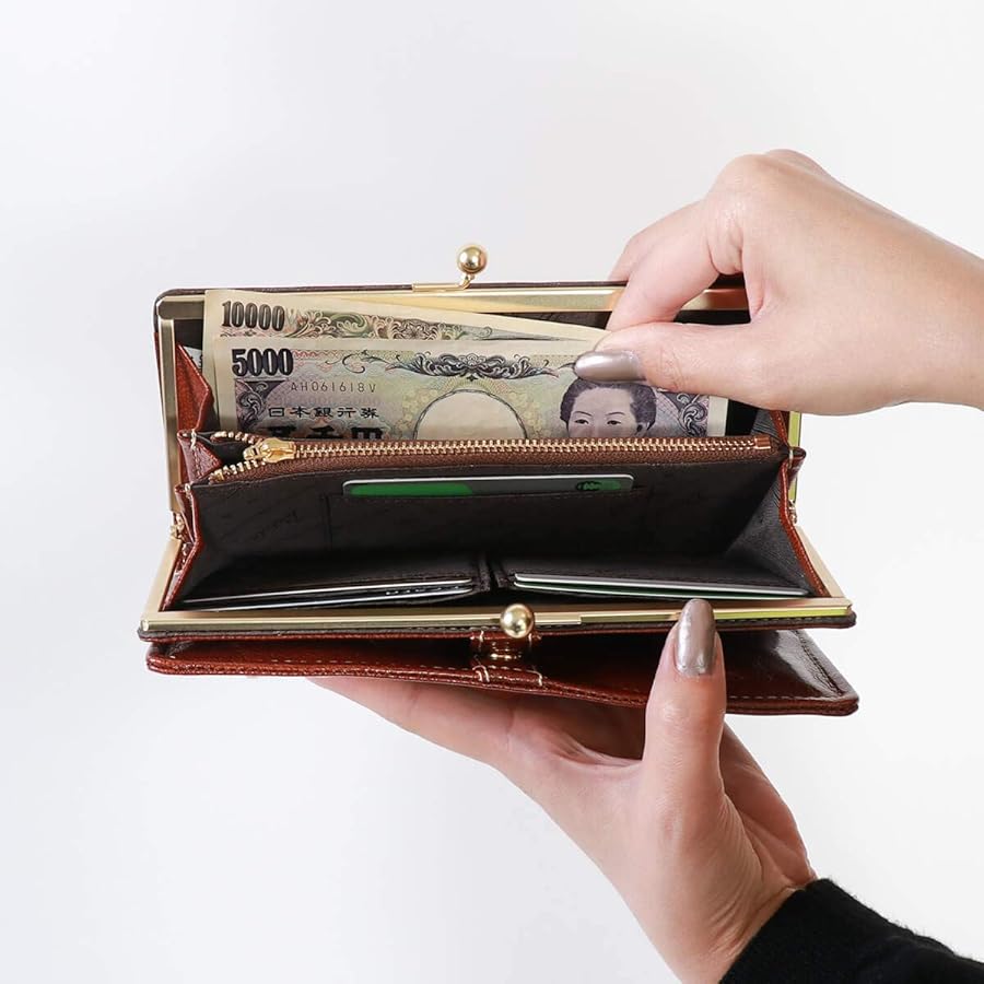 Amazon | [ダコタ] モデルノ 長財布 がま口 0035087/0034087 コーラル