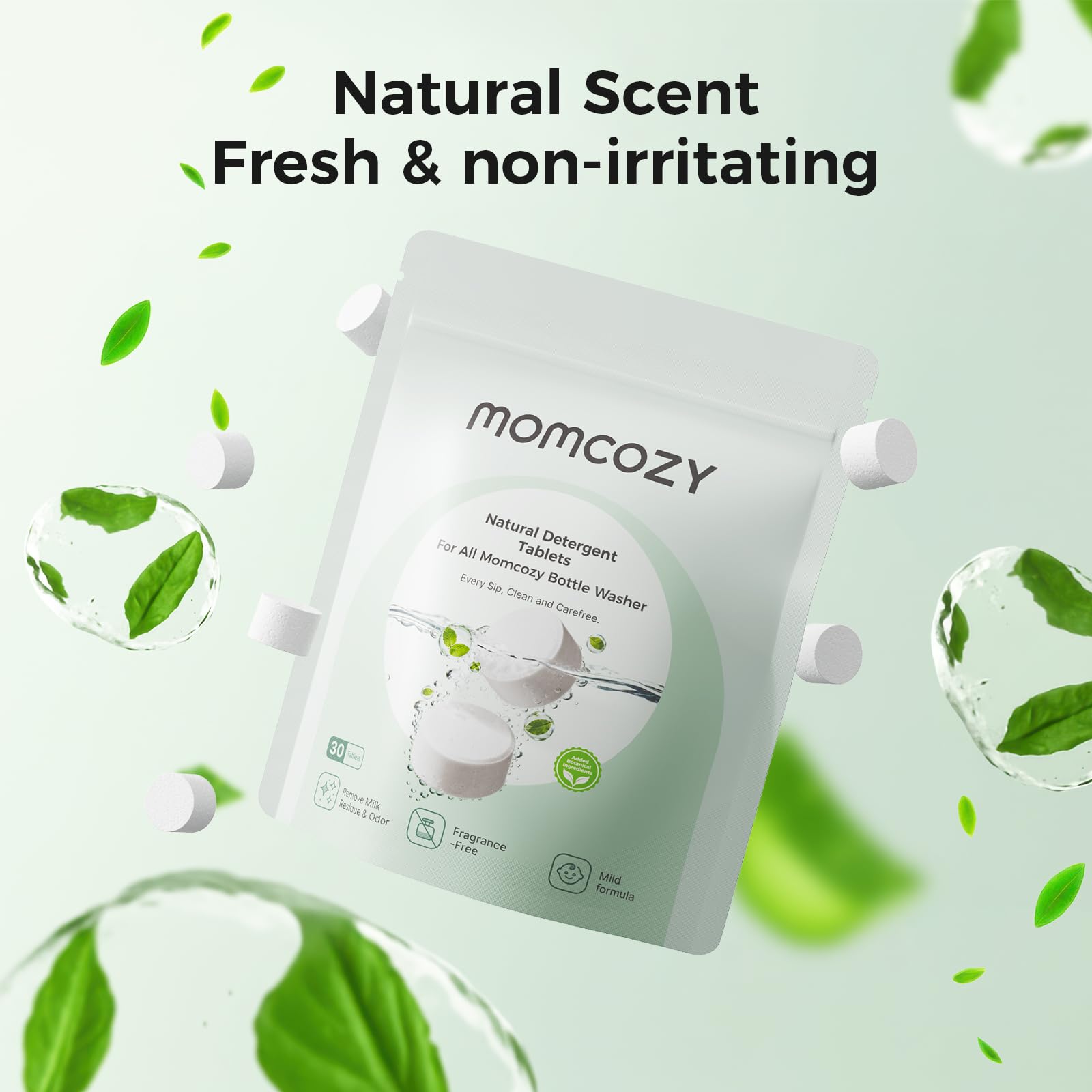 Amazon.com: Momcozy Official Natural Detergent Tablets for Baby 