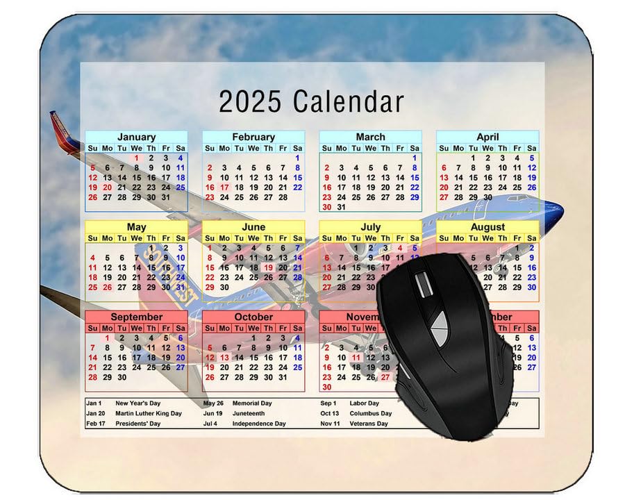 Amazon.com: Wugao Calendar 2025,Boeing Airplane Flight Comfortable Mouse Mat for Gaming and Office : Office Products amazon-com-wugao-calendar-2025-boeing-airplane-flight-comfortable-mouse-mat-for-gaming-and-office-office-products