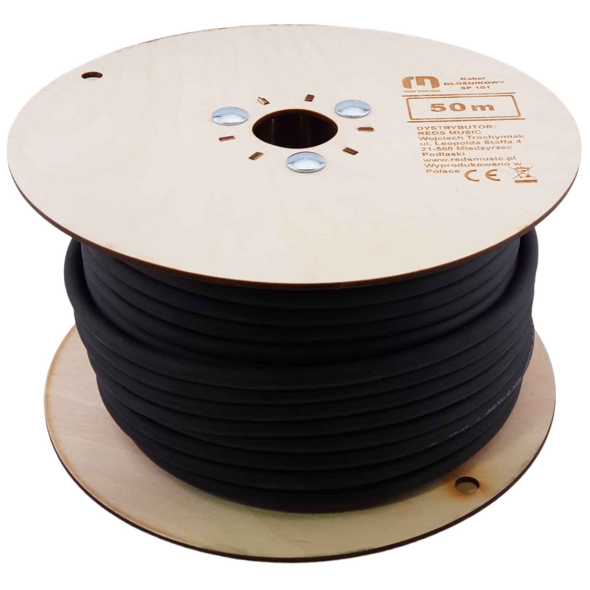 Cable de altavoz OFC Twinax PVC SP101 (2x2,5mm2) (50 m)