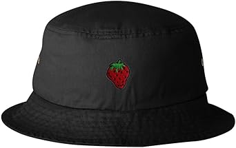 strawberry bucket hat