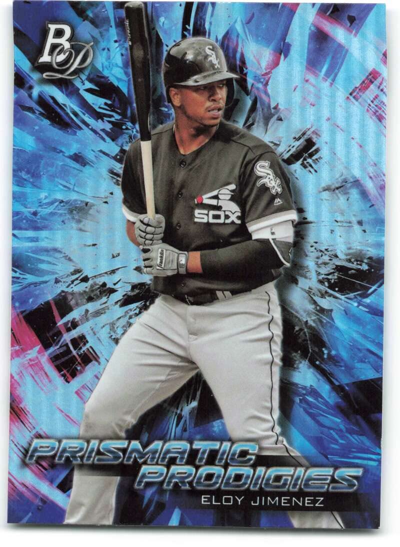 2018 Bowman Platinum Prismatic Prodigies #PPP-1 Eloy Jimenez NM-MT Chicago White Sox Baseball