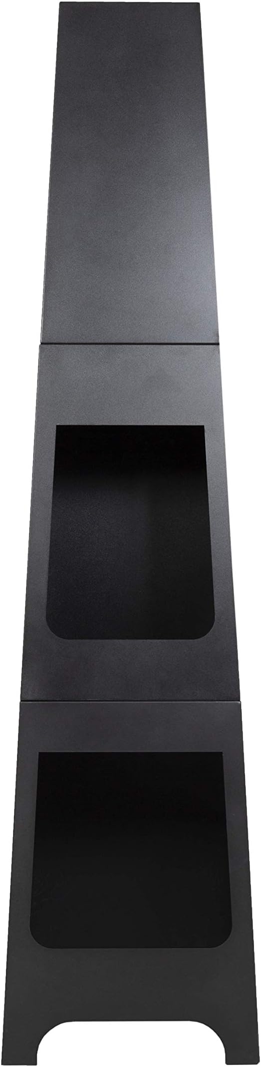 La Hacienda - Malmo Steel Chimenea w/Log Store 150cm