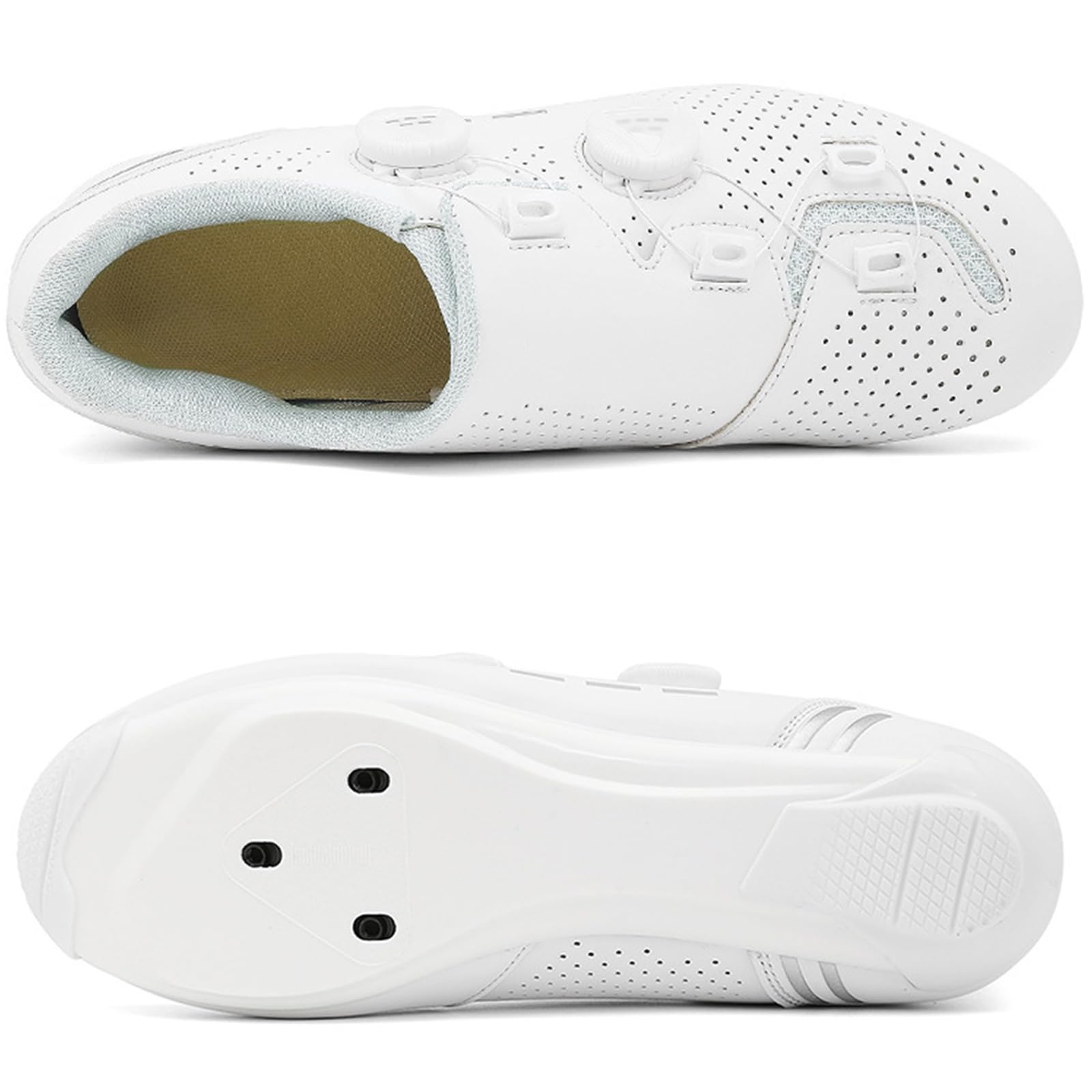 Fahrradschuhe Herren Damen Rennradschuhe Kompatibel mit Look SPD SPD-SL Delta Lock Pedal Reitschuhe Atmungsaktive Outdoor-Radschuhe Fahrrad Schuhe