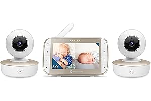 Motorola MBP50-G2 Digital Video Baby Monitor with HD Cameras