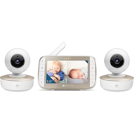 Motorola MBP50-G2 Digital Video Baby Monitor with HD Cameras