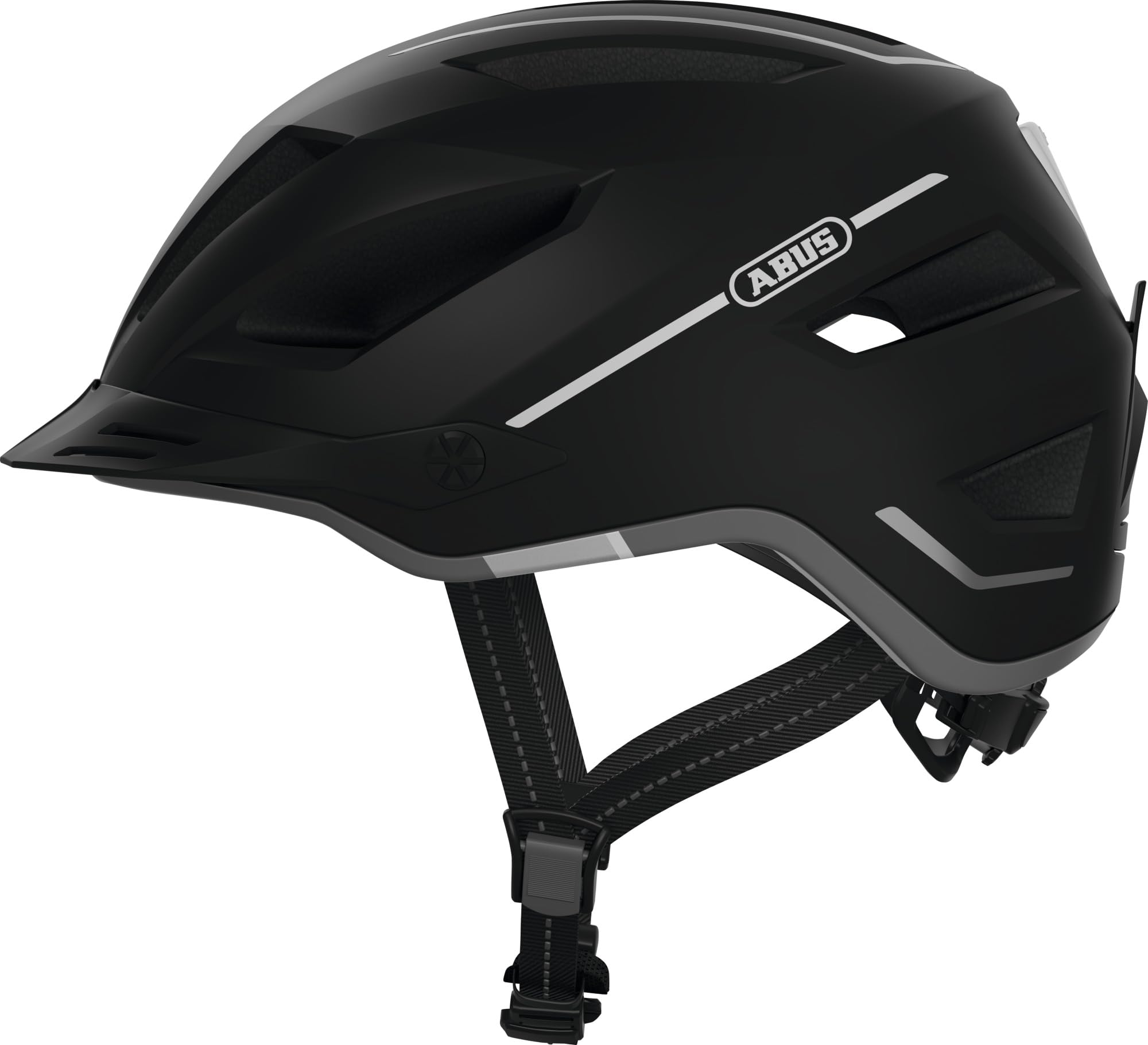 ABUS city helmet Pedelec 2.0 - bicycle helmet with rear light and rain cover - for city traffic - for men and women