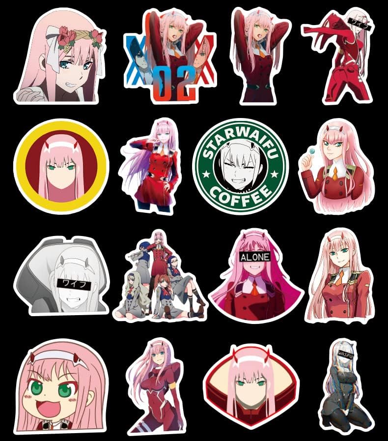 KERS Classic Japanese Anime Stickers for Laptops, Computers, Wate