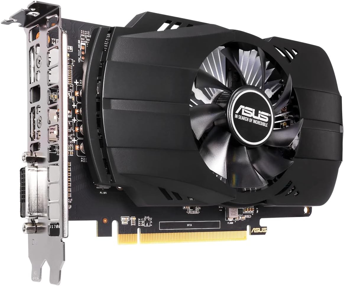 ASUS Phoenix AMD Radeon 550 Scheda Grafica, 2GB GDDR5, PCIe 3.0, HDMI, DisplayPort, DVI-D, Resistenza Alla Polvere IPX5, Ventola con Doppio Cuscinetto a Sfera, Tecnologia Auto-Extreme, Nero ASUS Phoenix AMD Radeon 550 Scheda Grafica, 2GB GDDR5, PCIe 3.0, HDMI, DisplayPort, DVI-D, Resistenza Alla Polvere IPX5, Ventola con Doppio Cuscinetto a Sfera, Tecnologia Auto-Extreme, Nero