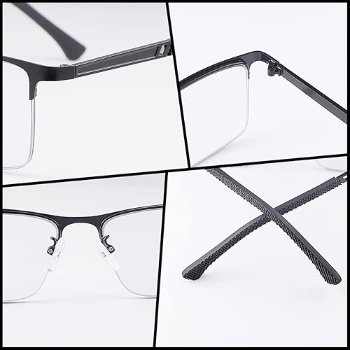 Miniatura 2 de LJIMI - Gafas de sol de lectura fotocromáticas progresivas multifocal, protección UV, lector solar, lentes de bloqueo de luz azul