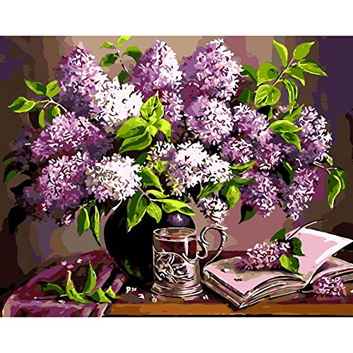Peinture par numéros bouquet floral une idée de cadeau créatif original