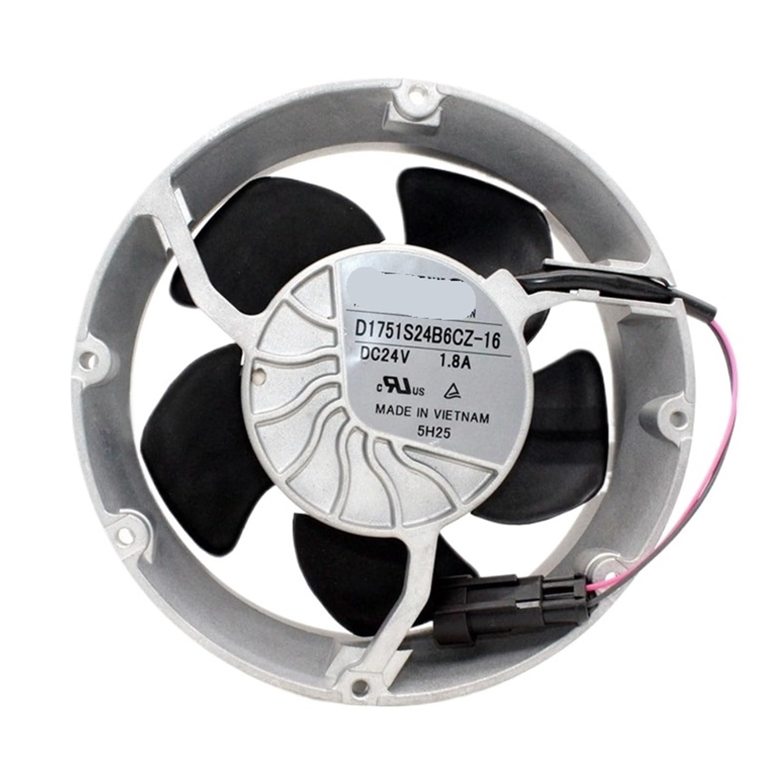 YUIDVJQWS D1751S24B6CZ-16 AC24V 1.8A 17251 172 * 51mm Cooling Fan