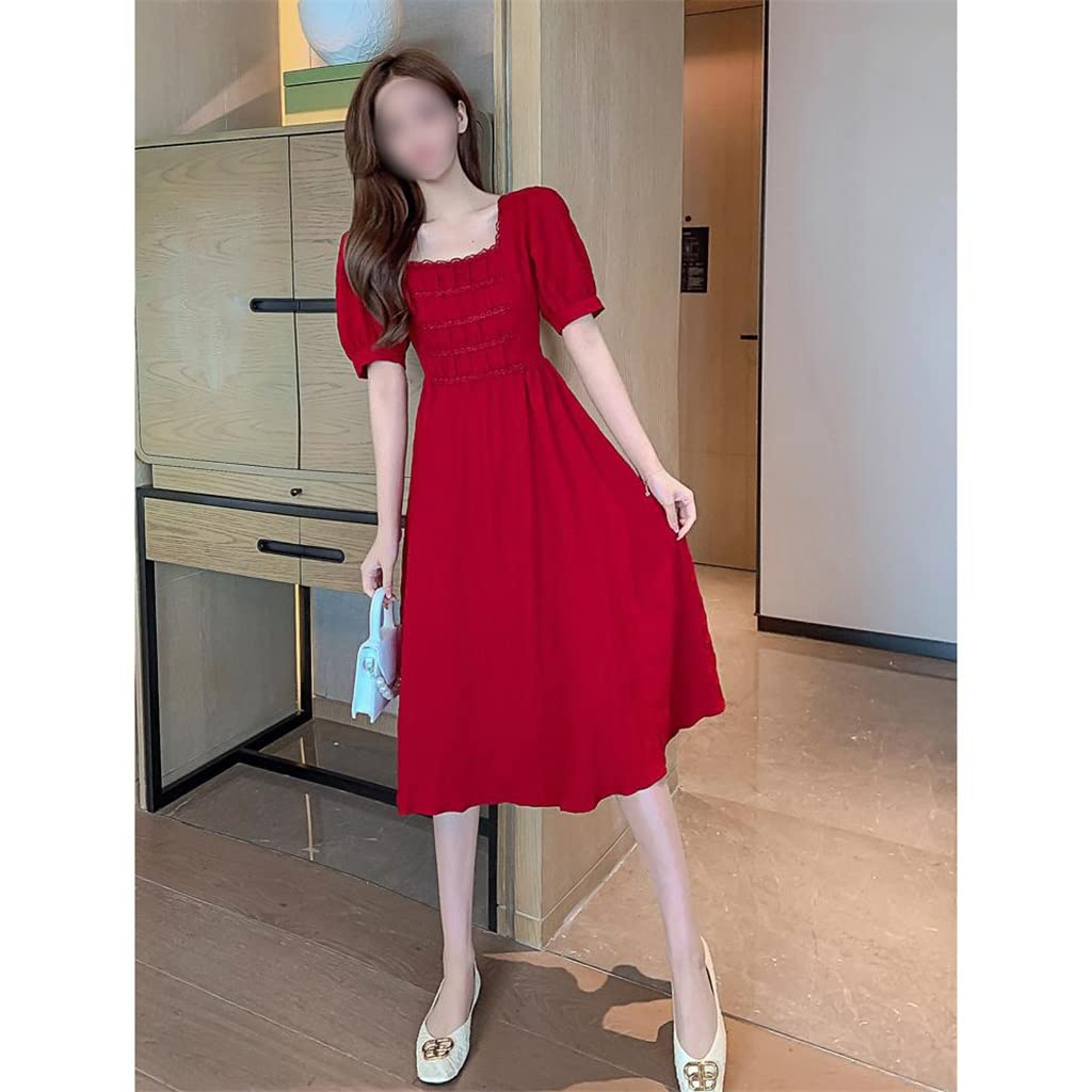 strapless open back dress The Theadora Modest Swiss Dot Dress