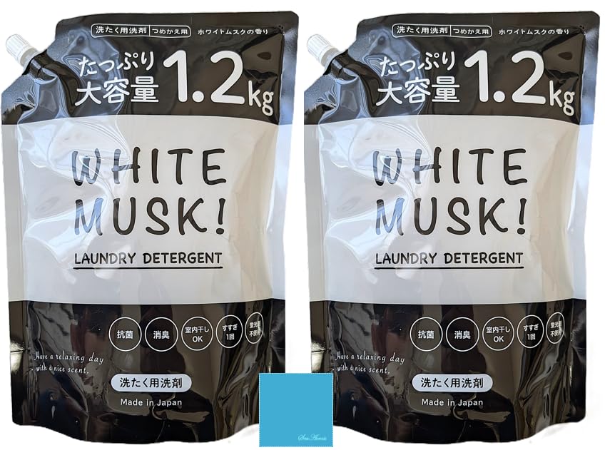 Amazon | 第一石鹼 洗たく用洗剤 つめかえ用 ホワイトムスクの香り 大