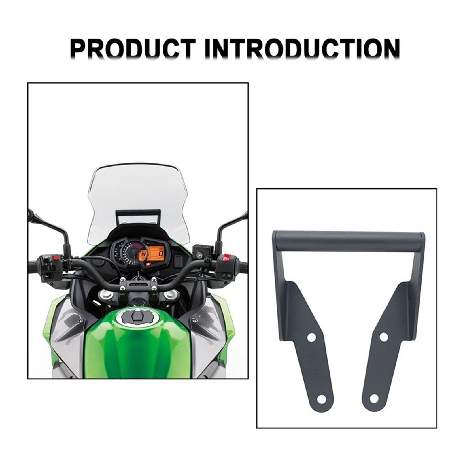 Motocicleta GPS Soporte Soporte De Navegación para Teléfono Móvil GPS para Kawasaki para VERSYS X250 para Versysx 250 2017 2018 2019 2020 2021 GPS Navegación Soporte
