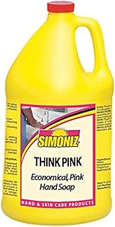 Simoniz ST1075004 Think Pink Hand Soap, 1 gal Bottles per Case (Pack of 4)