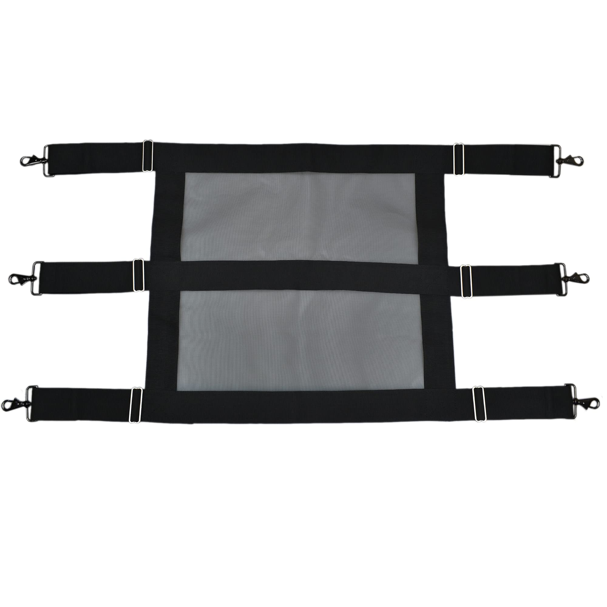 vomvomp Adjustable Horse Stall Guard Keep Horse Securely in Stall with Mesh Allow Air Flow