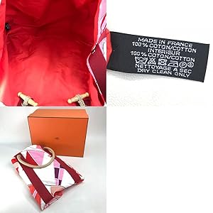 Amazon | [エルメス] Cabas Drapeaux au vent ビーチバッグ