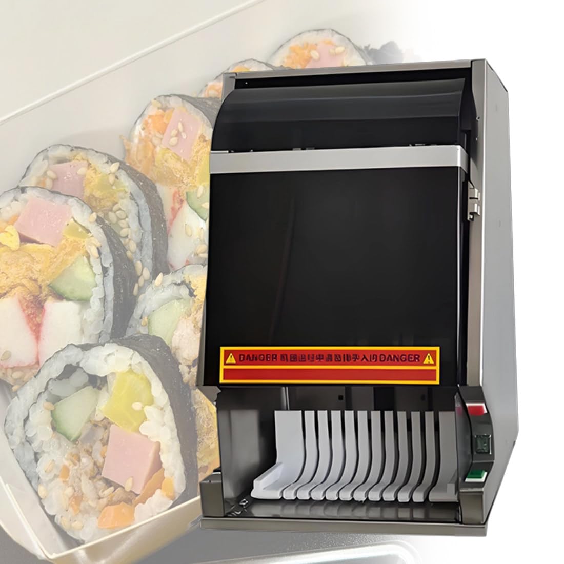 QianCruxtacy Commercial Electric Sushi Maker 12