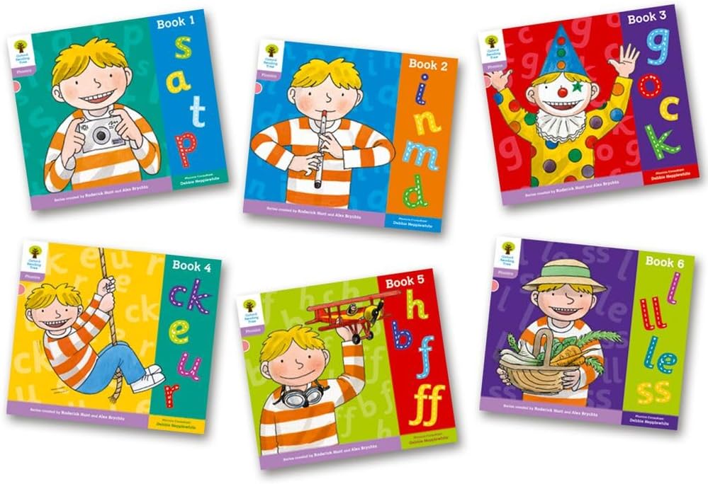 Oxford Reading Tree: Level 1+: Floppy's Phonics: Sounds and Letters: Pack of 6