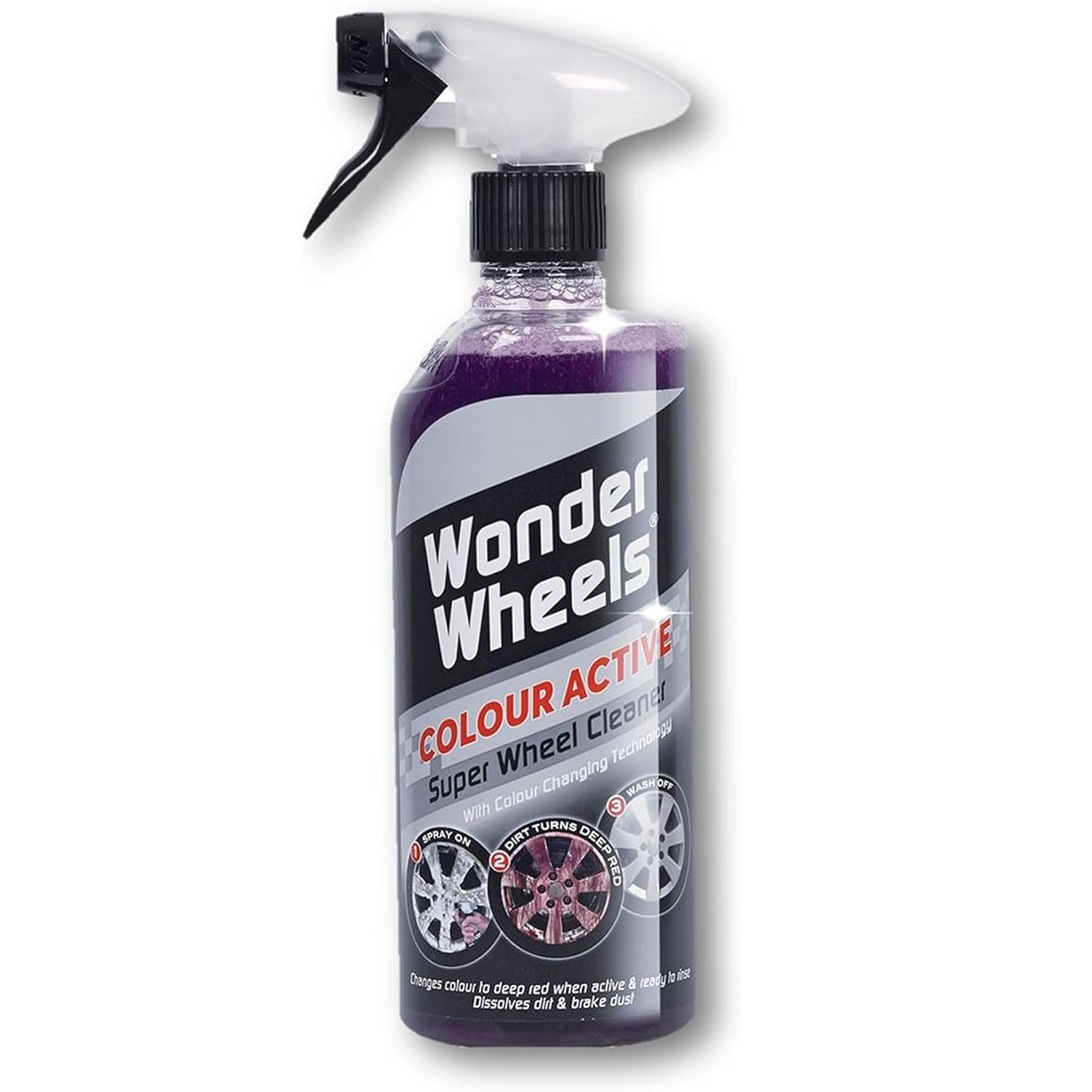 Wonder Wheels Colour Active Super Wheel Cleaner, 21 Fl Oz