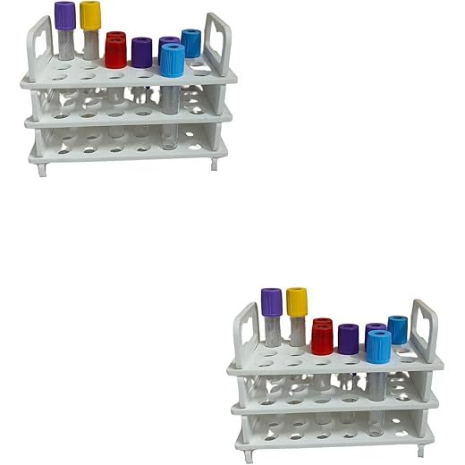 Laboratory Test Tube Rack, 3-Tier, 13mm