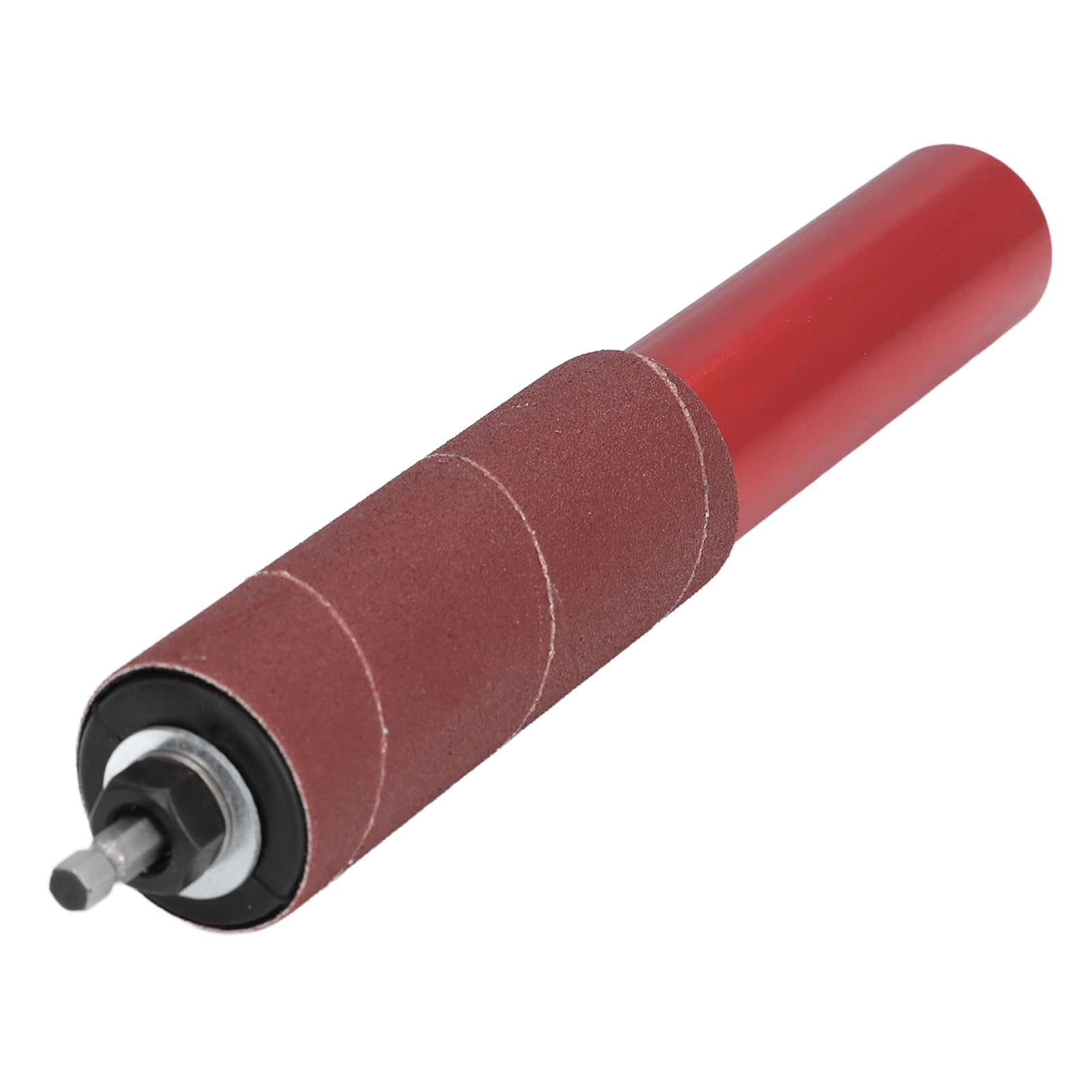 Spindle Sander Grinder Sanding Sleeves Tool Set 3/8in Aluminum Alloy Mandrel Drill Sanding Mandrel Kit for Wood Metal