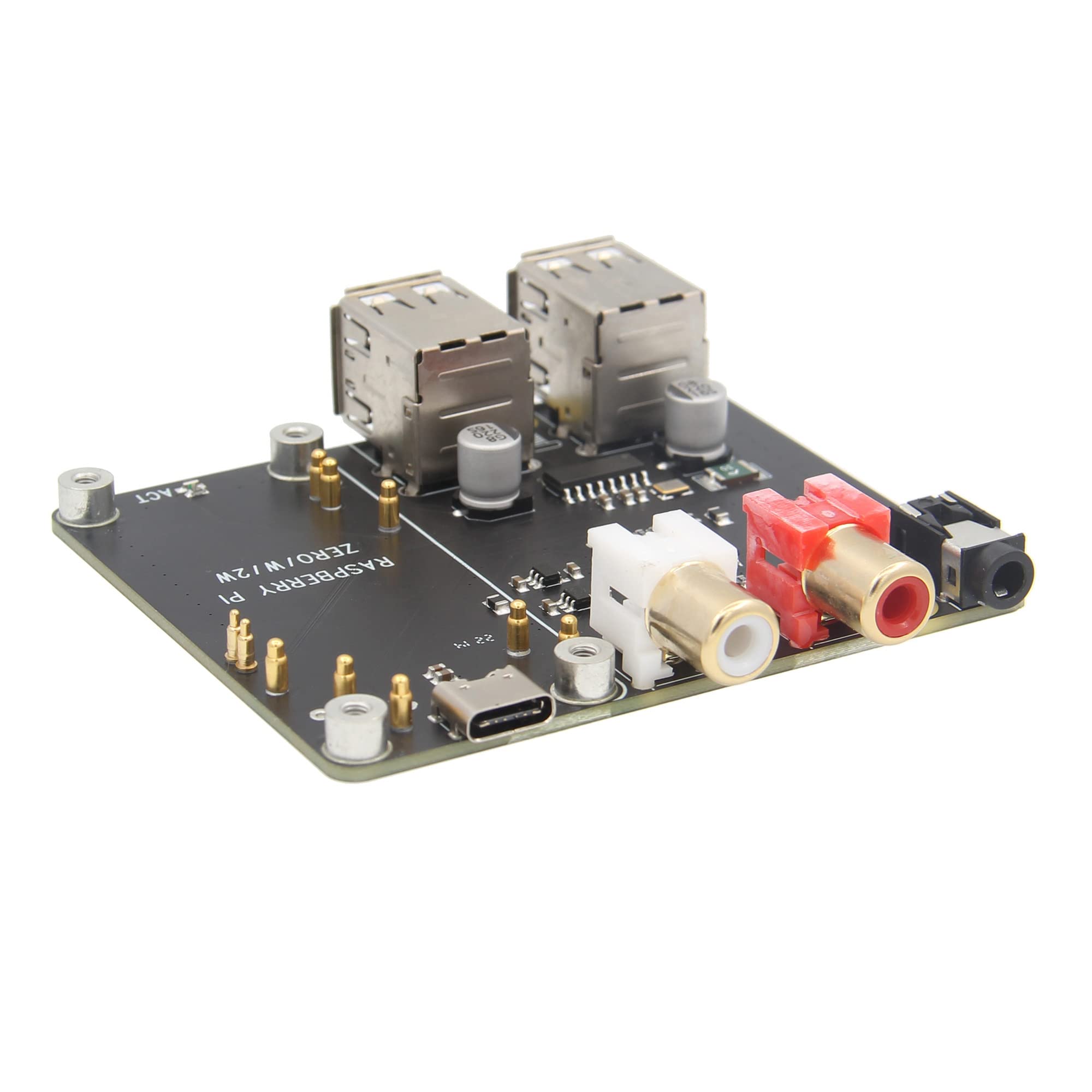 WM8960 Audio HAT Compatible with Raspberry Pi 5/4B/3B /3B/Pi Zero/Zero