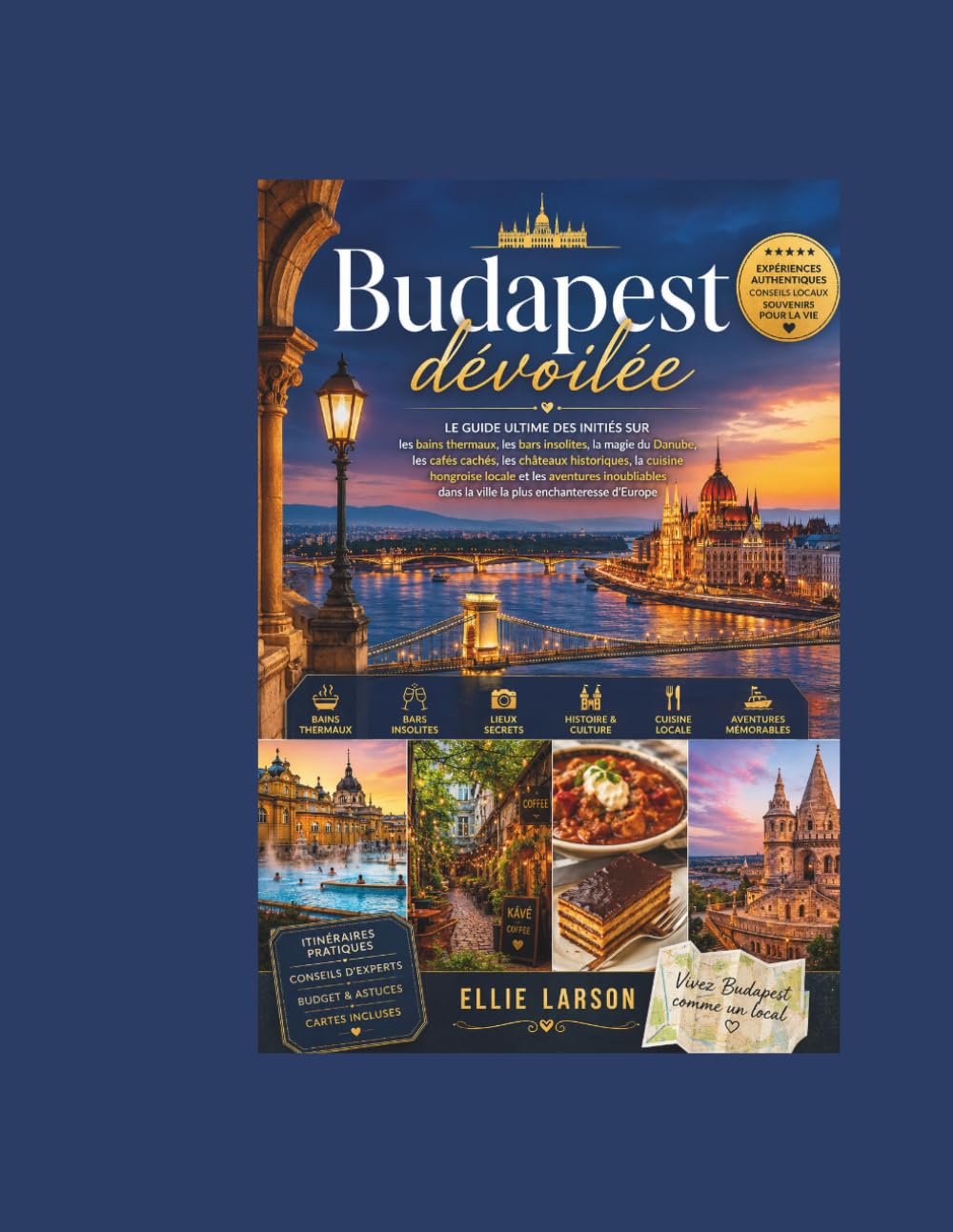 Budapest dévoilée: Le guide ultime des initiés sur les bains thermaux, les bars insolites, la magie du Danube, les cafés cachés, les châteaux ... dans la ville la plus enchanteresse d'Euro