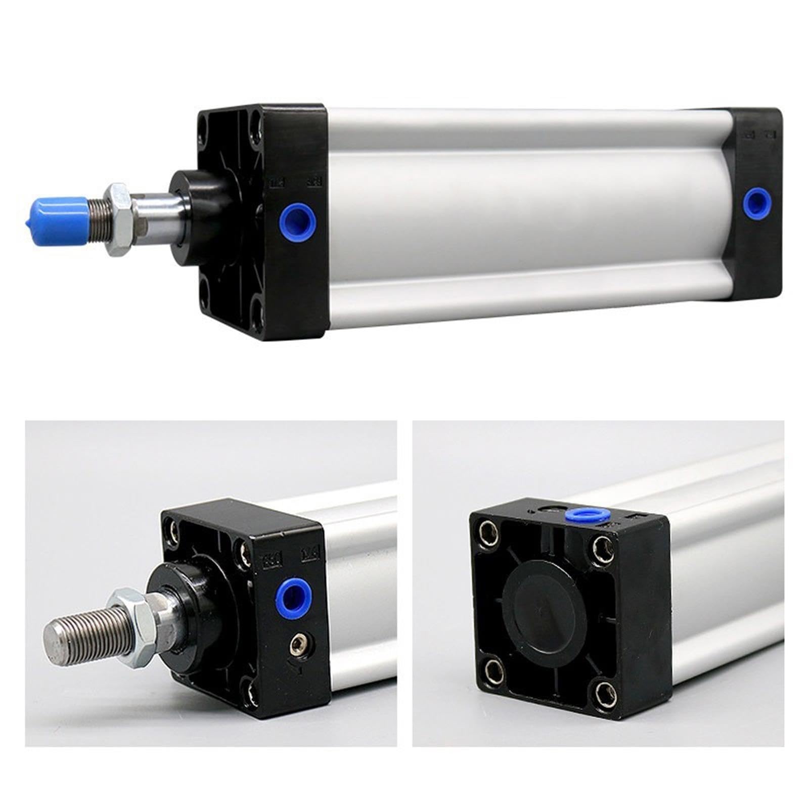 SU32/40/50/63 Cilindro Pneumatico Standard con Stelo Invisibile Grande(150mm,SU32 (Bore 32mm))