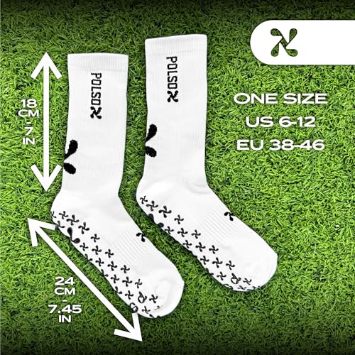 Grip Soccer Socks – Anti-Slip Sports Socks for Men, Women & Youth – Non-Slip Athletic Socks with X-Grip Pads3