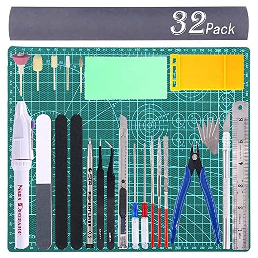 33Pcs Gundam Model Kit Tools Gunpla Tool Kits Bandai Moddeler Craft Set for Hobby Building