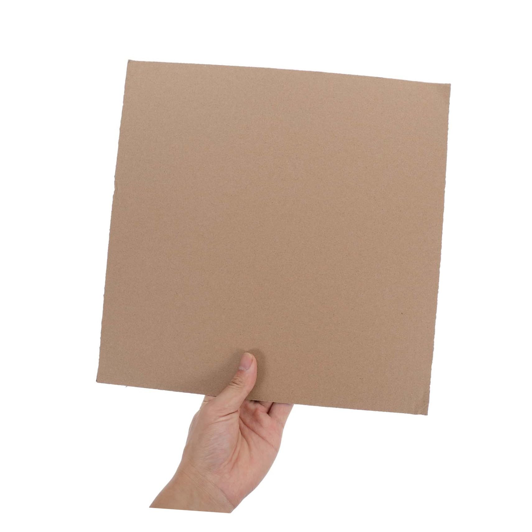 Divisori per Scatole in Cartone Ondulato 50 Pezzi Carta | Fogli Ondulati Marroni, per Imballaggio e Creazione Segnali, Riutilizzabili