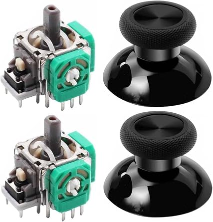 Xbox One Compatible Analog Engine and Knob Set 2+2 Xbox One Arm Analog Repair Kit Spare Parts