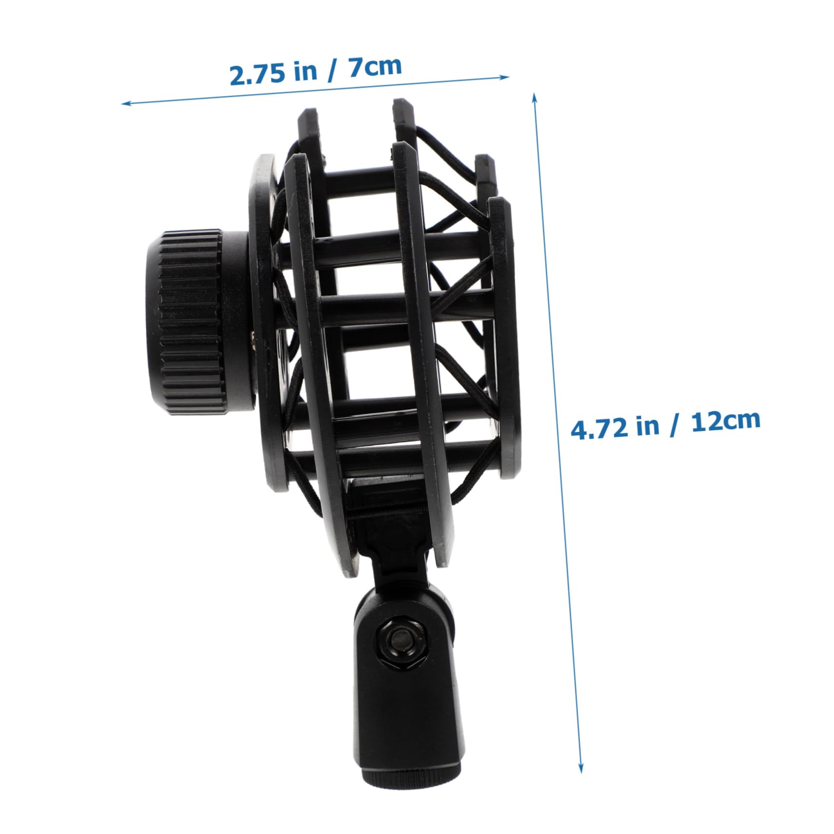 LIFKOME Microphone Shockmount Flexible Design Noise Attenuation Stand for Recording Singing