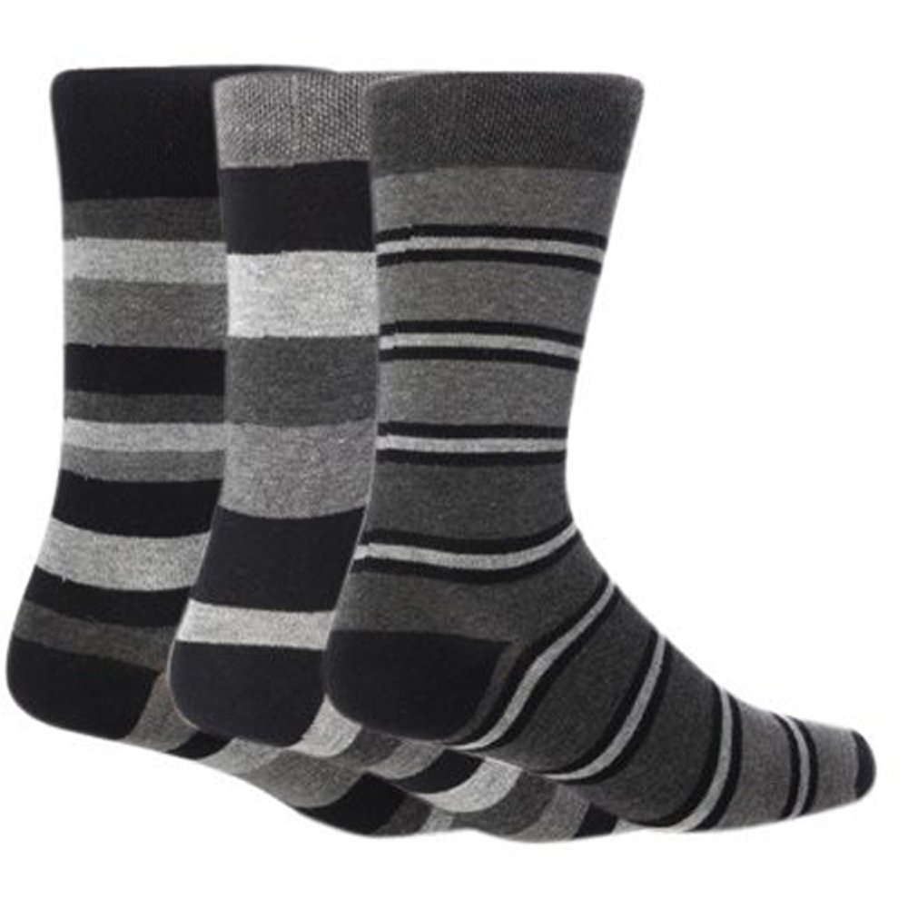 Hduk Men's Berlin New: Designer Giovanni Cassini Striped Socks With Honeycomb Top, Size 6-11 (Berlin)