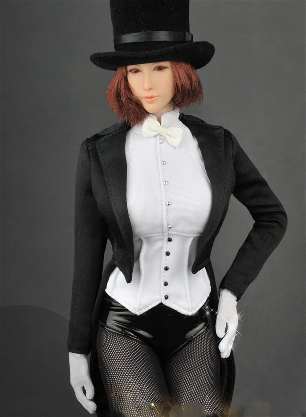Costume de poupée échelle 1/6 CM101 tenue complète avec chapeau et chemisier figurine 30.5 cm