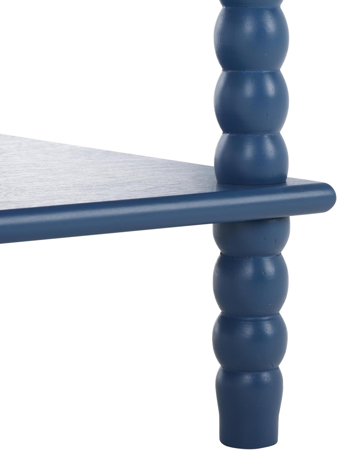 SAFAVIEH Home Collection Dilyn Blue 4-Tier Shelving Unit Etagere Bookshelf