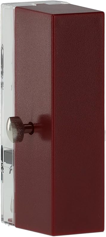 Wittner Taktell Super Mini Metronom Kunststoffgehäuse ohne Glocke rubinrot