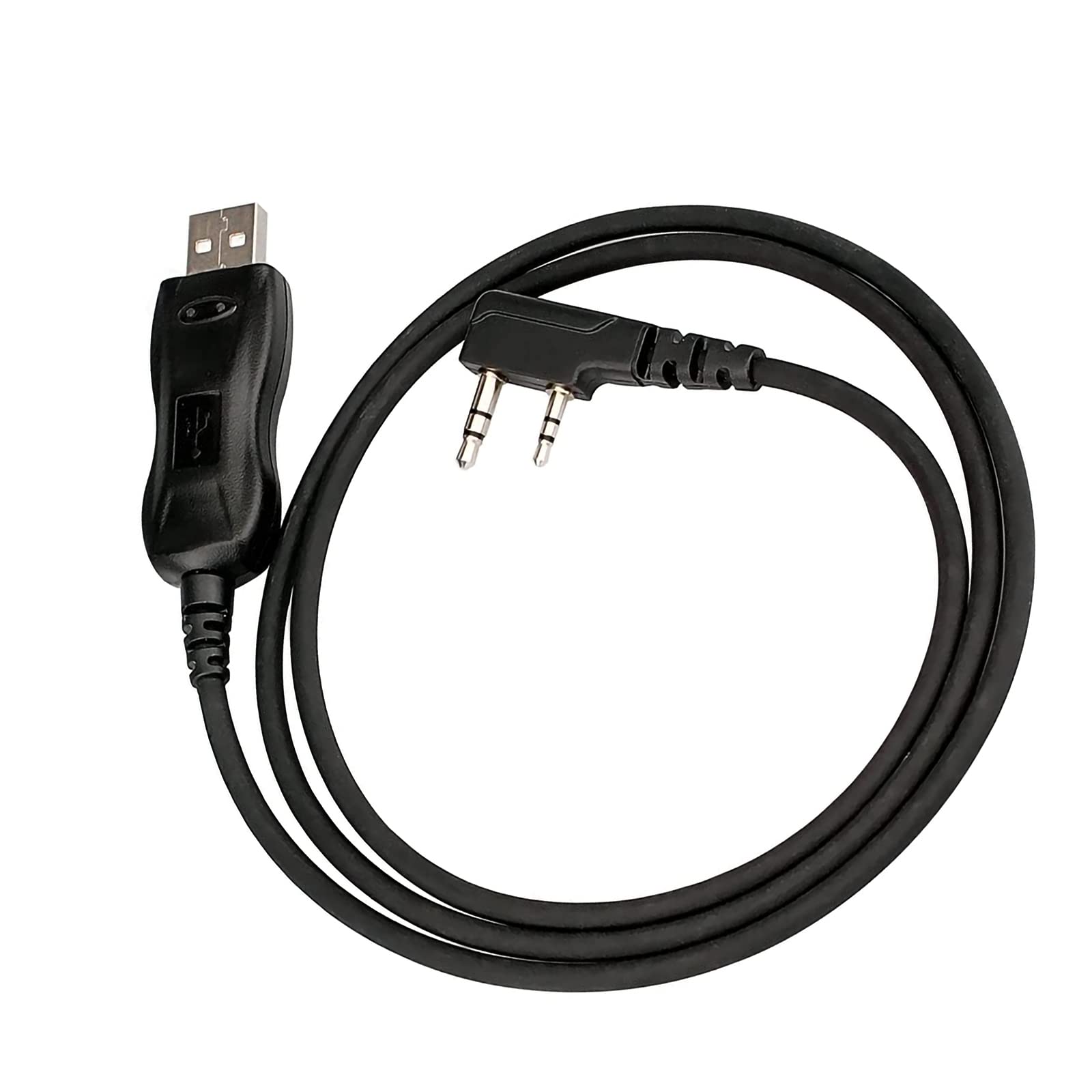 Retevis PC28 Cavo di Programmazione USB FTD Compatibile con Walkie Talkie RT5 RT5R RT5RV RT21 RT7 RT85 RT1 RT86 RB85 RA685 Kenwood Baofeng KENWOOD Wouxun TYT Ricetrasmettitore (1 Pezzo)
