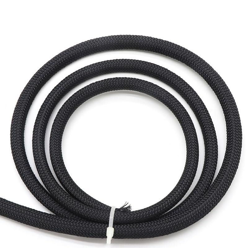 Funda para cable trenzado de 4 mm expandible solución contra enredos y protección de mascotas 50m