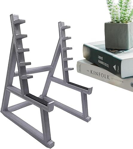 Miniatura 10 de Soporte para bolígrafo para sentadillas, soporte para bolígrafos para escritorio, divertido organizador de escritorio ordenado, mini estante para