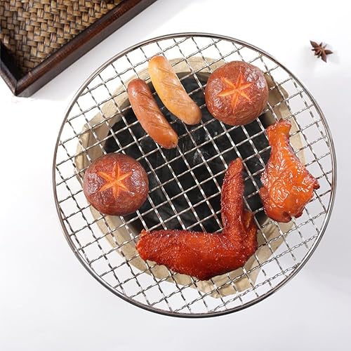Miniatura 8 de DOITOOL 1 juego Hibachi Grill - Estufa de barbacoa de carbón y gas para interiores y exteriores - Estufa portátil de arcilla para asar