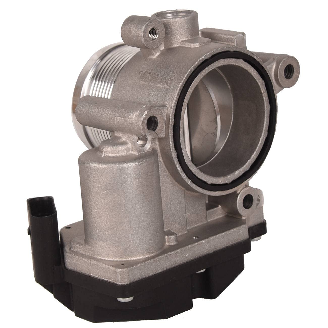 Bapmic Steuerklappe, Luftversorgung Drosselklappenstutzen Drosselklappe 03L128063 Ersatz für A-udi A3 A4 V-W Passat 2.0 TDI