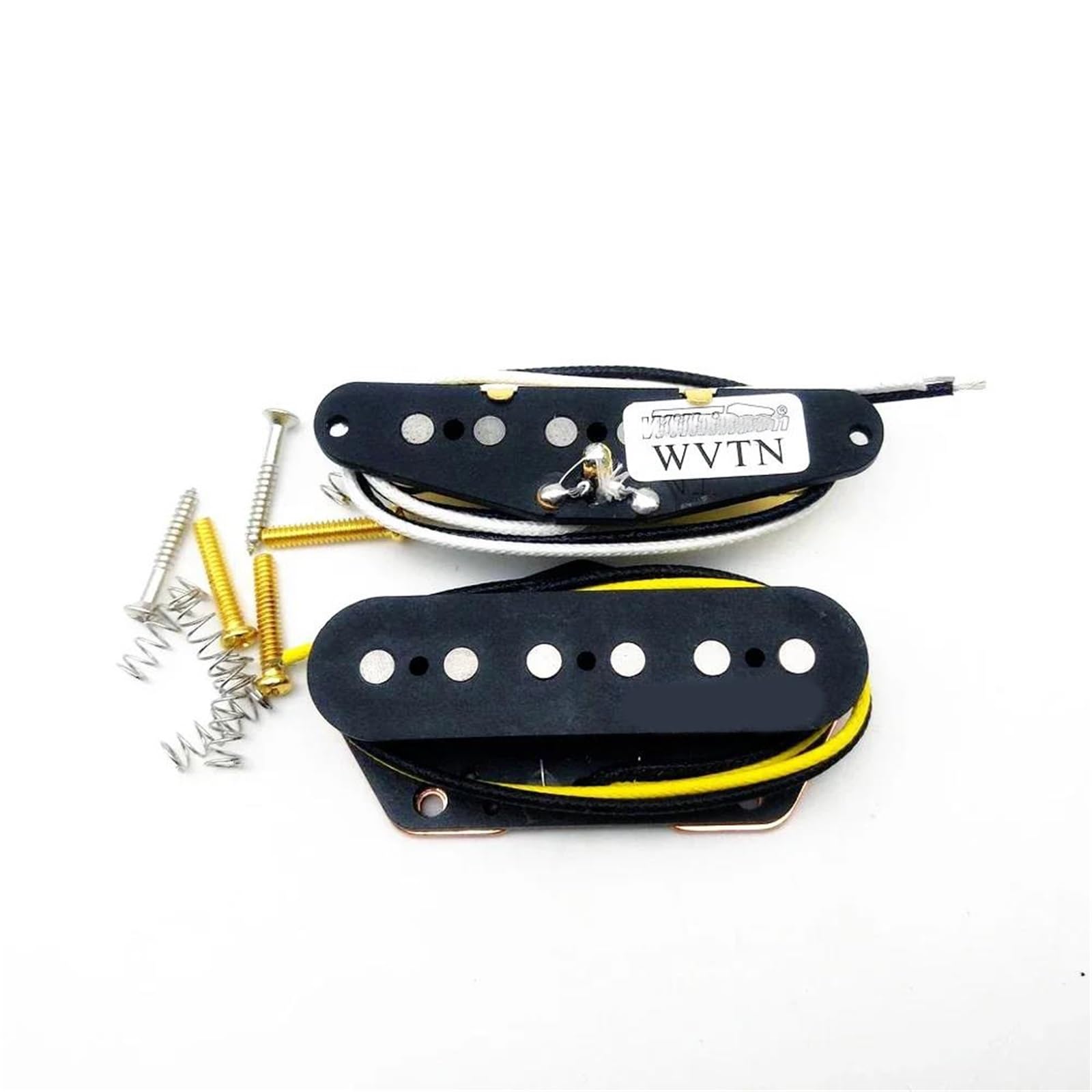 Pickup Gitary Elektrycznej Przetworniki gitarowe Alnico 5 z pojedynczą cewką Przetworniki gitarowe przy gryfie 1 szt. Do gitary elektrycznej(Black Bridge)