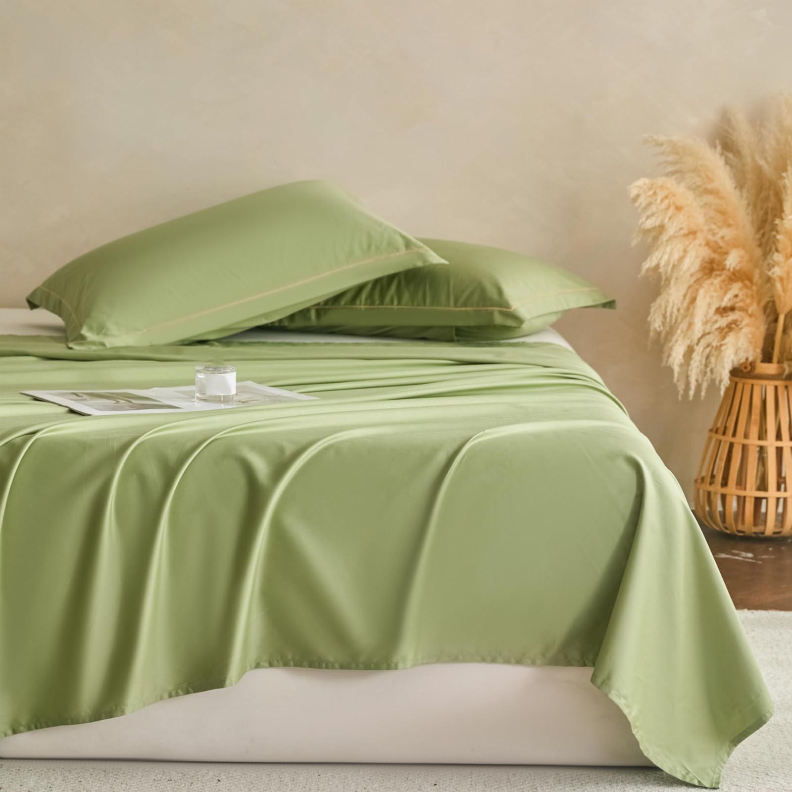 Drap Plat 200x230cm Drap Plat pour lit Double