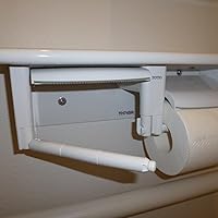 Amazon.co.jp: TOTO 二連紙巻器 棚付き(陶器) 樹脂製 ホワイト