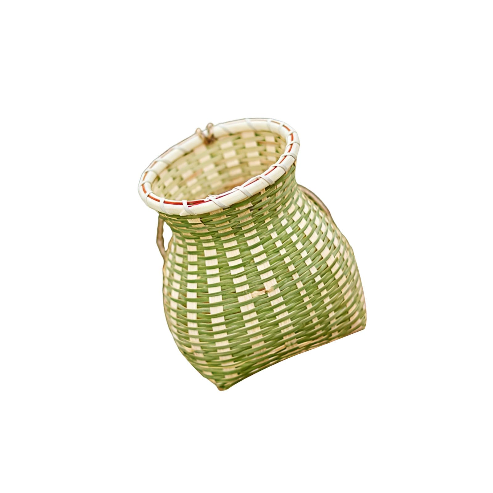 Panier en rotin naturel élégant pour décoration de maison et studio photo