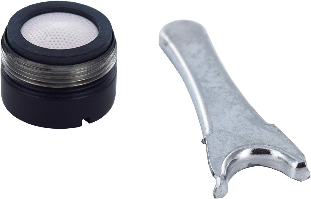 Danze DA61307365NBS Junior Male Faucet Aerator Kit with Laminar Flow Pattern, 1.2 Gpm, Satin Black